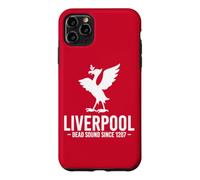 Carcasa para iPhone 11 Pro MAX Lámina Blanca de Liverpool Dead Sound Since 1207 Liver Bird