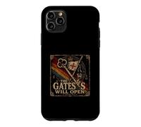 Carcasa para iPhone 11 Pro MAX Las Puertas Abrirán Isaías 45 2 Fe Cristiana