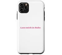 Carcasa para iPhone 11 Pro MAX Lass Mich in Ruhe