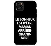 Carcasa para iPhone 11 Pro MAX Le Bonheur EST d'être Maman, Grand-mère et arrière-Grand-mè