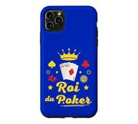 Carcasa para iPhone 11 Pro MAX Le ROI Du Poker Cadeau As de Pique Cartes Casino Las Vegas