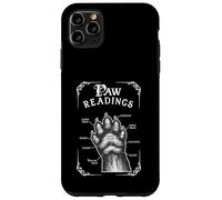 Carcasa para iPhone 11 Pro MAX Lectura de Patas Gato Quiromancia Vintage Esotérico