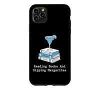 Carcasa para iPhone 11 Pro MAX Lecturas de ficción para Amantes de los Libros & Margaritas