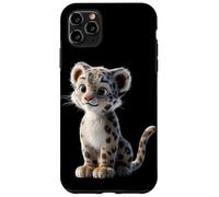 Carcasa para iPhone 11 Pro MAX Leopardo de Las Nieves Panthera Uncia Gran Felino