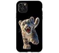 Carcasa para iPhone 11 Pro MAX Leopardo de Las Nieves Panthera Uncia Gran Felino