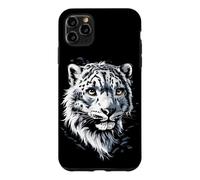 Carcasa para iPhone 11 Pro MAX Leopardo de Las Nieves Panthera Uncia Gran Felino