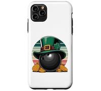 Carcasa para iPhone 11 Pro MAX Leprechaun Bowling Ball St. Patrick's Day Gold