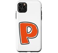 Carcasa para iPhone 11 Pro MAX Letra P Alfabeto a