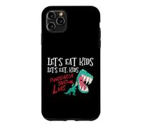 Carcasa para iPhone 11 Pro MAX Lets Eat Kids Punctuation Saves Lives Grammar Teacher Gift