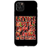 Carcasa para iPhone 11 Pro MAX Lettice Hustle Apples Playing on The Gridiron