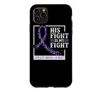 Carcasa para iPhone 11 Pro MAX Lewy Body Demencia Concientia Cinta Púrpura Su Lucha
