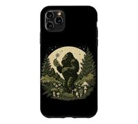 Carcasa para iPhone 11 Pro MAX Leyenda del folclore de la Pradera del Bosque Bigfoot