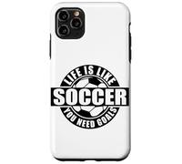 Carcasa para iPhone 11 Pro MAX Life Lessons Porterías de fútbol