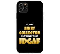Carcasa para iPhone 11 Pro MAX Likes Collector Idgaf Meme Social Media Marketing Influencer