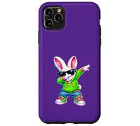 Carcasa para iPhone 11 Pro MAX Lindo Anime Dabbing Bunny Conejo Feliz Pascua Niño Niña Niños