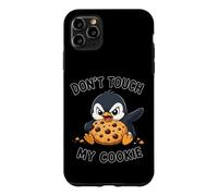 Carcasa para iPhone 11 Pro MAX Lindo pingüino de Dibujos Animados no Toque mi Galleta