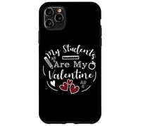 Carcasa para iPhone 11 Pro MAX Lindo Profesor, mis Alumnos me robaron el corazón, Amor, Cita de San Valentín