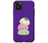 Carcasa para iPhone 11 Pro MAX Lindos Personajes de Mochi Kawaii Apilados
