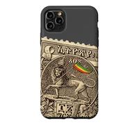 Carcasa para iPhone 11 Pro MAX Lion of Judah Vintage Ethiopia Art Selassie Rasta Reggae