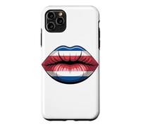 Carcasa para iPhone 11 Pro MAX Lips Costa Rica Flag Costa Rican Roots