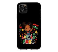 Carcasa para iPhone 11 Pro MAX Little Free Juneteenth Black Girl Flag