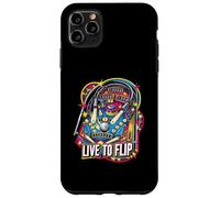 Carcasa para iPhone 11 Pro MAX Live To Flip Pinball Machine Retro Arcade Gamer
