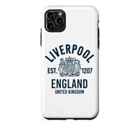 Carcasa para iPhone 11 Pro MAX Liverpool EST. 1207 Inglaterra UK Navy Print