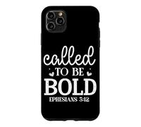 Carcasa para iPhone 11 Pro MAX Llamados a ser Valientes EPHESIOS 3:12