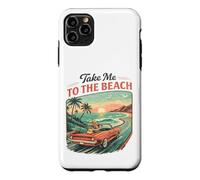 Carcasa para iPhone 11 Pro MAX Llévame a la Playa Retro Sunset Drive