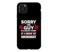 Carcasa para iPhone 11 Pro MAX Lo Siento, Este Chico es tomado por un humeante sociólogo Amor