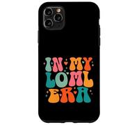 Carcasa para iPhone 11 Pro MAX LOML Love of My Life Era Groovy Retro Esposa Novia Corazones