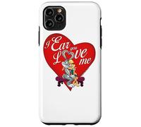 Carcasa para iPhone 11 Pro MAX Looney Tunes Bugs and Lola Ear Love Valentine's Day