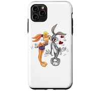 Carcasa para iPhone 11 Pro MAX Looney Tunes Bugs and Lola Kiss Valentine's Day