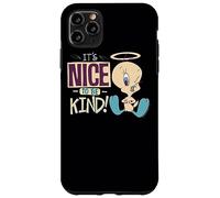 Carcasa para iPhone 11 Pro MAX Looney Tunes Tweety Nice To Be Kind