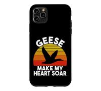 Carcasa para iPhone 11 Pro MAX Los Gansos Hacen Que mi corazón se Eleve Ganso