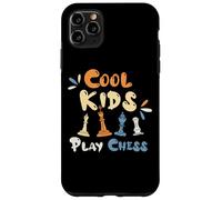 Carcasa para iPhone 11 Pro MAX Los niños geniales juegan al ajedrez para jóvenes Jaque Mate Jugadores de ajedre