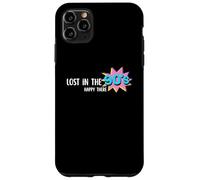 Carcasa para iPhone 11 Pro MAX Lost in The 90s Happy There, diseño Pop Art Retro