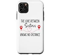 Carcasa para iPhone 11 Pro MAX Love Between Sisters Knows No Distance Big Sister Little Sis