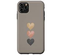 Carcasa para iPhone 11 Pro MAX Love - Three Hearts