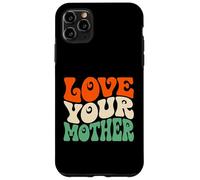 Carcasa para iPhone 11 Pro MAX Love Your Mother Earth Day Retro Ambientalista Planeta