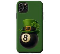 Carcasa para iPhone 11 Pro MAX Lucky Eight 8 Ball Shirt with Shamrock and Four Leaf Clover