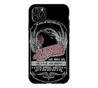 Carcasa para iPhone 11 Pro MAX Lynyrd Skynyrd Underbrush Live 70's Rock Retro Festival Biker