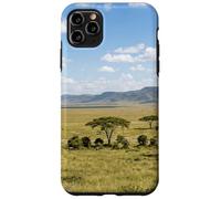 Carcasa para iPhone 11 Pro MAX Maasai Mara Savannah Kenia Vida Silvestre Paisaje Escena