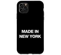 Carcasa para iPhone 11 Pro MAX Made in New York, Cool New York City Quotes Graphic