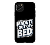 Carcasa para iPhone 11 Pro MAX Made It out of Bed Logro Éxito de la mañana ||-