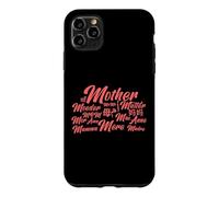 Carcasa para iPhone 11 Pro MAX Madre Mama Moeder Mãe En Idiomas Extranjeros Día de la Madre Mamá