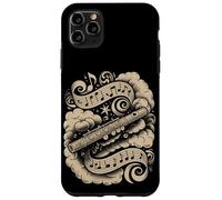 Carcasa para iPhone 11 Pro MAX Magical Flute Surrounded by Clouds and Music