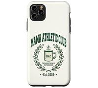 Carcasa para iPhone 11 Pro MAX Mama Athletic Club EST 2026 Maratón de la Maternidad mamá Divertida