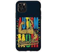 Carcasa para iPhone 11 Pro MAX Mamá Autismo Fuerte Mujer Retro Flexión Conciencia Pieza