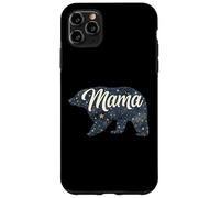 Carcasa para iPhone 11 Pro MAX Mama Bear Celestial Print Pattern Stars Astronomía Astrología